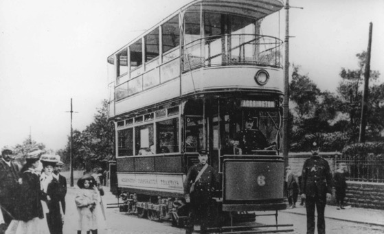 Accrington Corporation tram